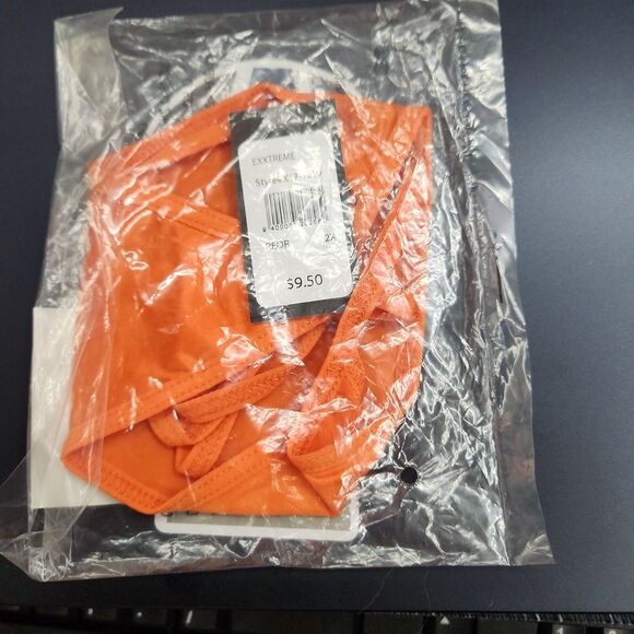 NWT Frederick’s of Hollywood Orange Exxtreme Mini G-String (Size 2X) - Picture 3 of 5